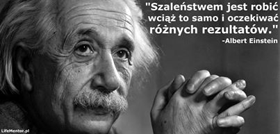 Co powiecie na to? Zgadza się z Waszymi poglądami? ;)
Kto się zgadza = Lubię to! | Kto nie = komentarz
#praca #efekty #zmiana #rezultaty #oczekiwania #Einstein
Dowiedz się więcej na:
http://LifeMentor.pl/